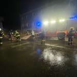 Vermurung und Überschwemmung der Hauptstraße