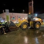 Vermurung und Überschwemmung der Hauptstraße