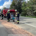 Einsätze &raquo;  Einsätze 2024 &raquo; Verkehrsunfall auf der B115