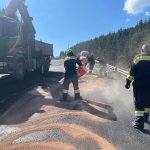 LKW-Brand auf der Passhöhe am Präbichl