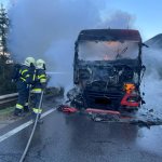 LKW-Brand auf der Passhöhe am Präbichl