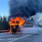LKW-Brand auf der Passhöhe am Präbichl