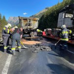 LKW-Brand auf der Passhöhe am Präbichl